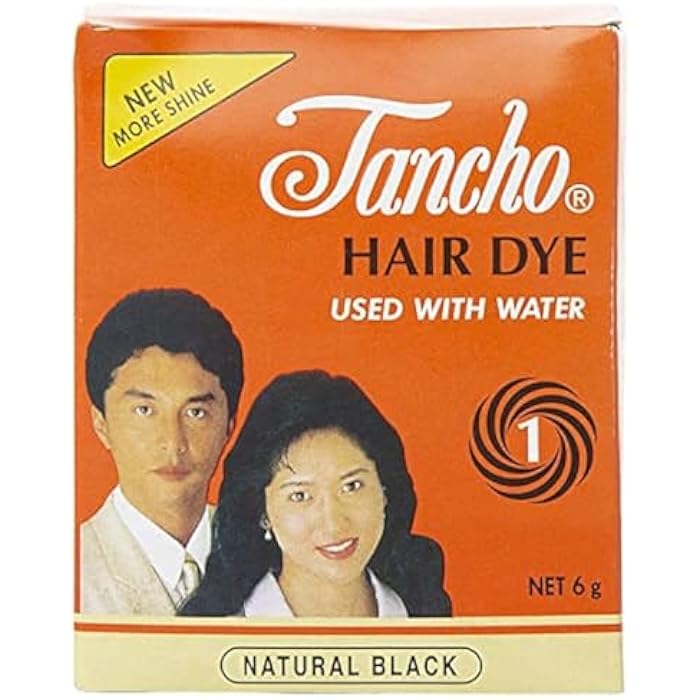 Tancho Semi Permanent Hair Dye, Black - 6 Gm - Image 1
